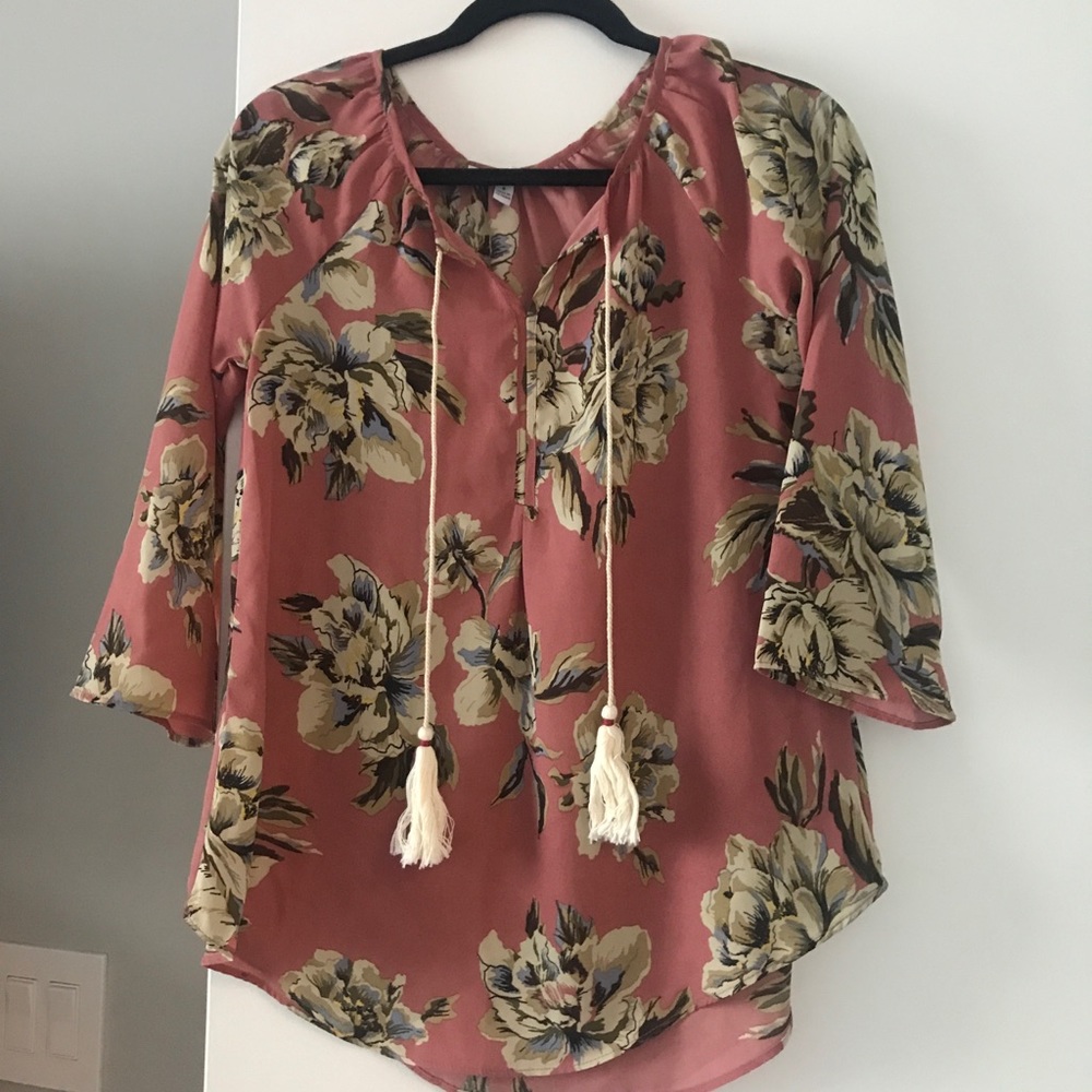 Floral work top